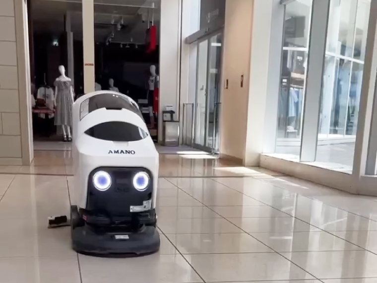 自動掃除ロボットの導入